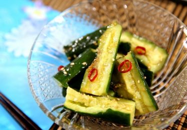 夏感じる!さっぱりたたききゅうり【インスタ映えレシピ】