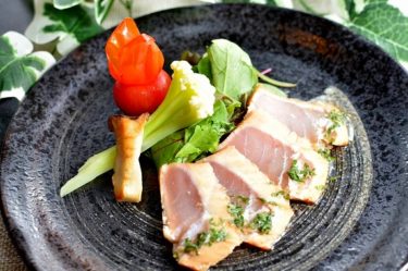 お手軽マグロのたたき♪【インスタ映えレシピ】