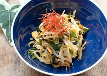 もやしとわかめのピリ辛ナムルの作り方【インスタ映えレシピ】