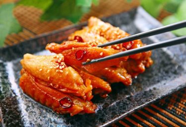 ニンニク香る♪鶏手羽中の甘辛焼き【インスタ映えレシピ】